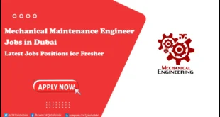 Mechanical Maintenance Engineer Jobs in Dubai